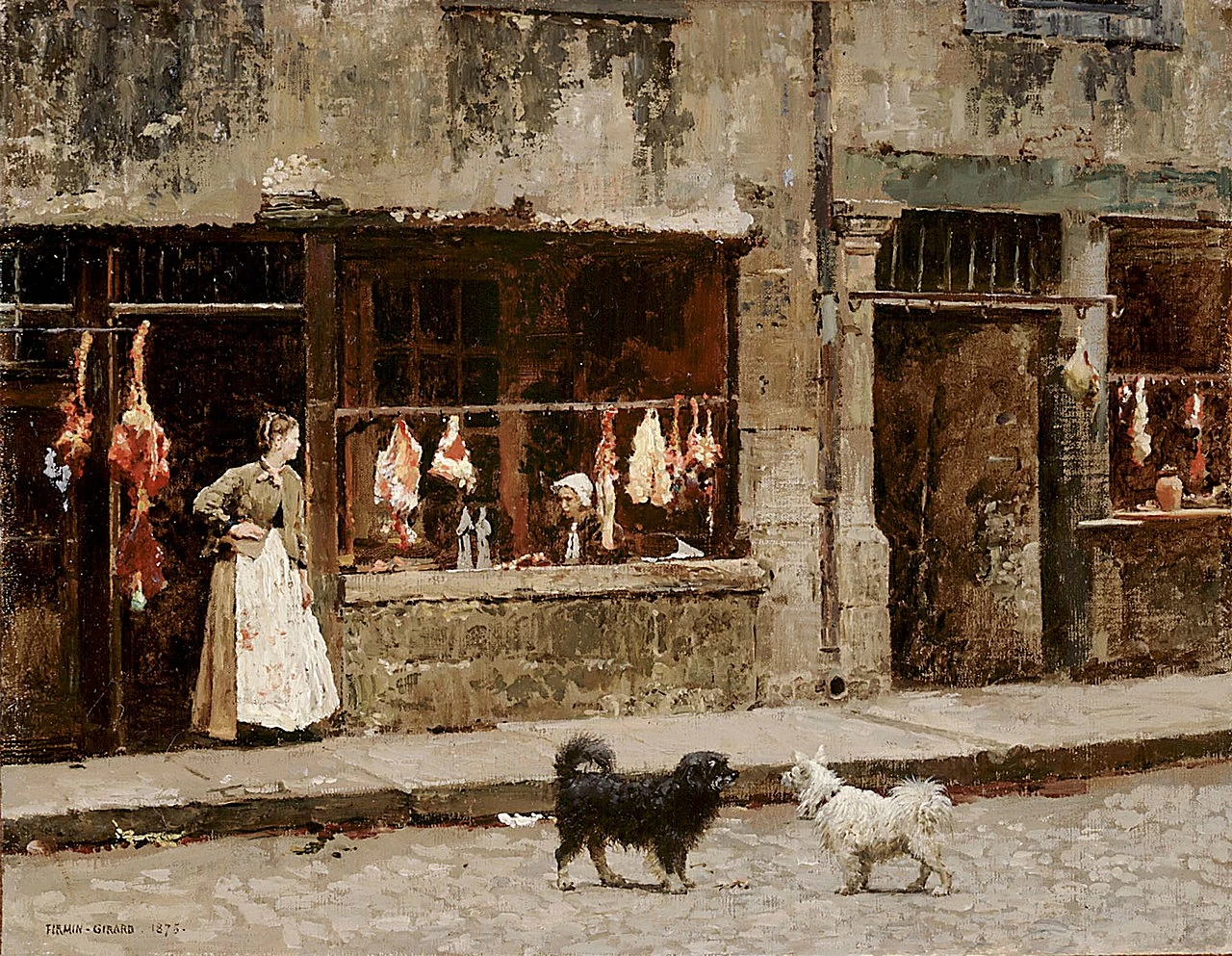 Marie - François Firmin, Girard, 101, Una strada di Parigi, Finnish National Gallery, Helsinki